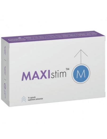 maxistim m pret|Maxistim M, 15 capsule, NaturPharma : Bebe Tei